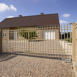 Vleugelpoort Athene beige